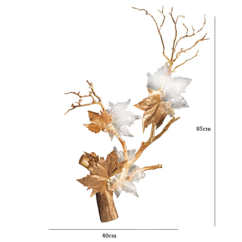 Mable Leaf Branch Wall Sconce additional product view