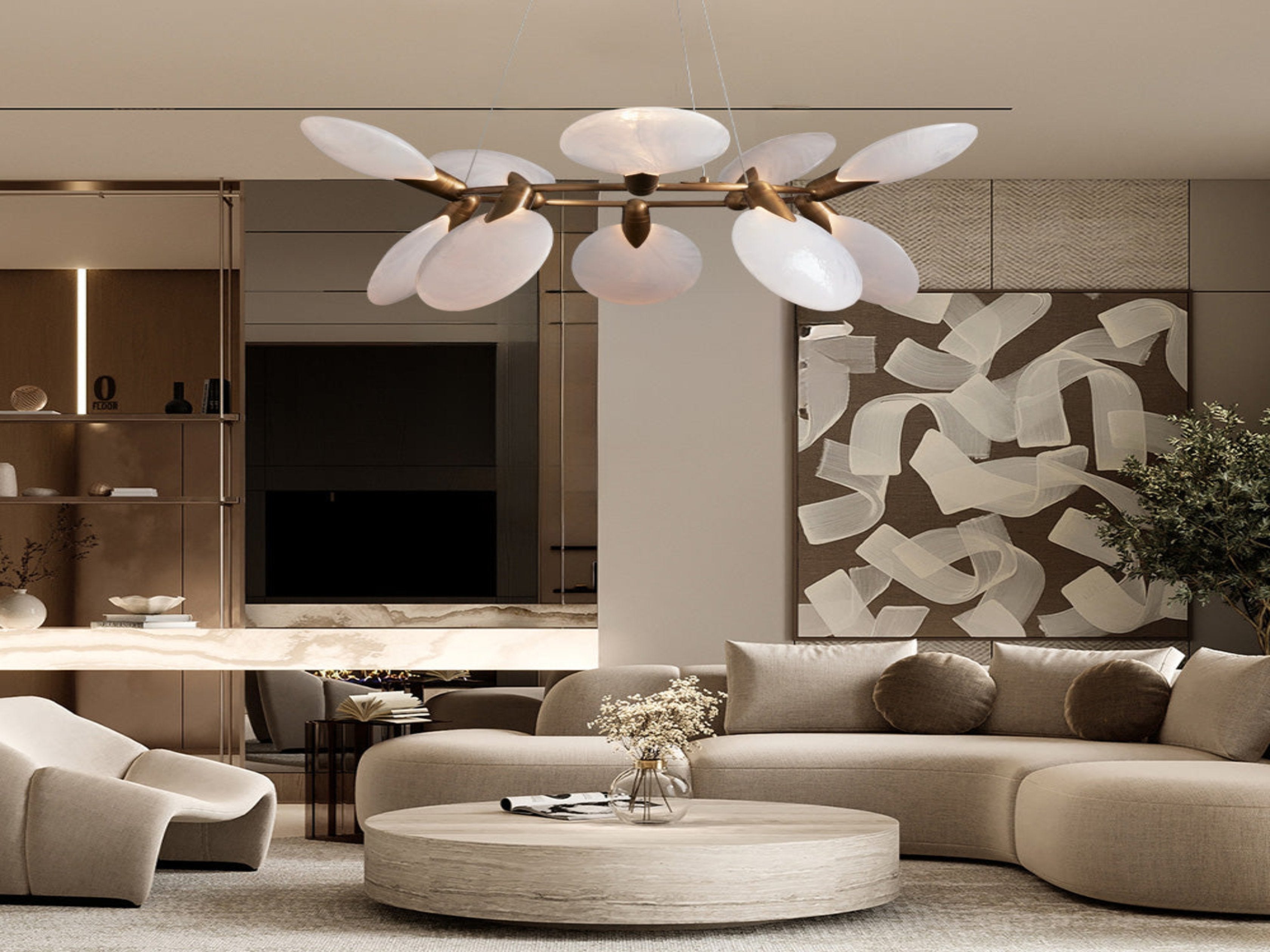 Lyla Halo Chandelier product image