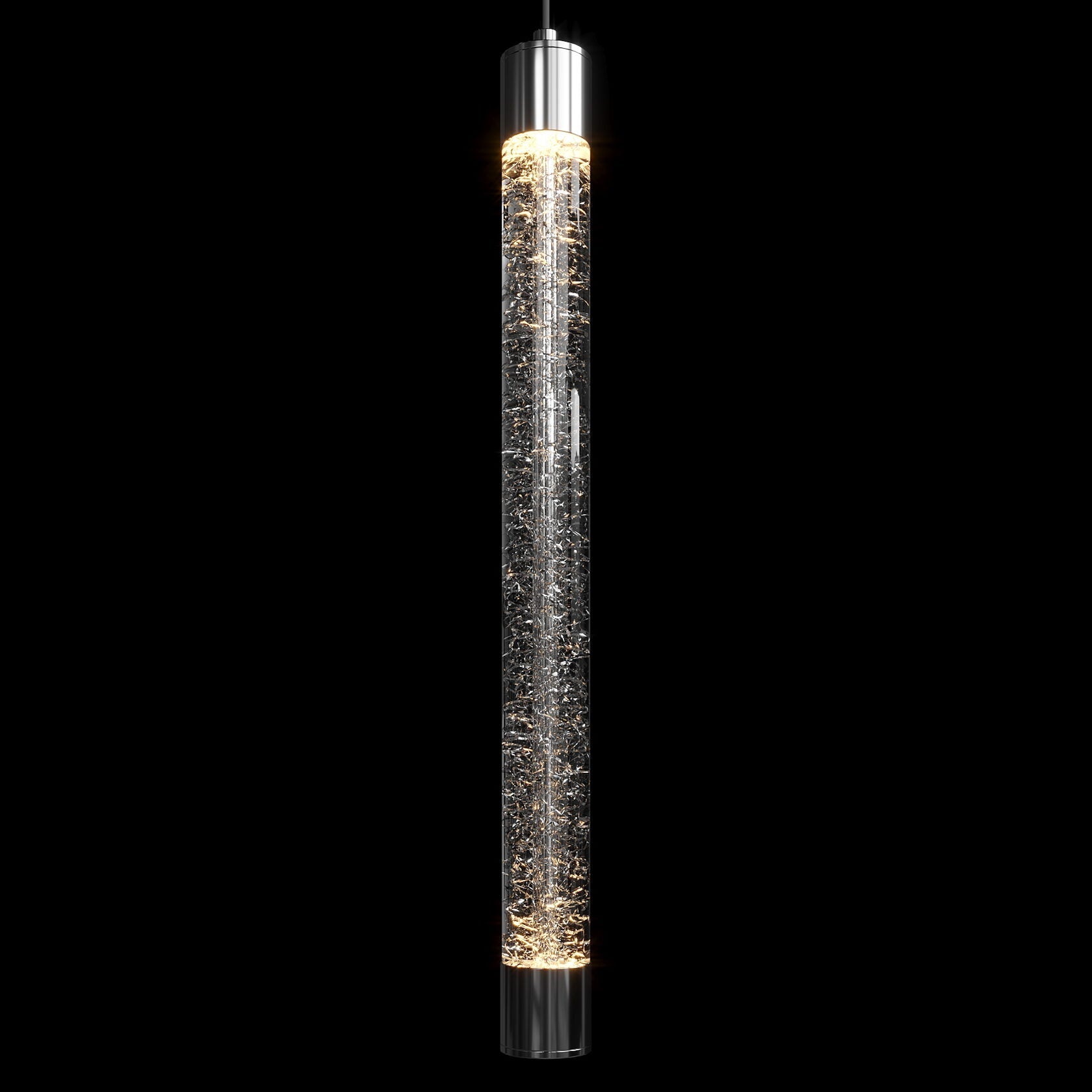 Bubble Tube Cascade Chandelier