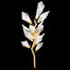 Foret 3 Light 12 inch Gold Sconce Wall Light by Bling Lighting Studio