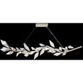 Foret 7 Light 63.5 inch Silver Pendant Ceiling Light by Bling Lighting Studio