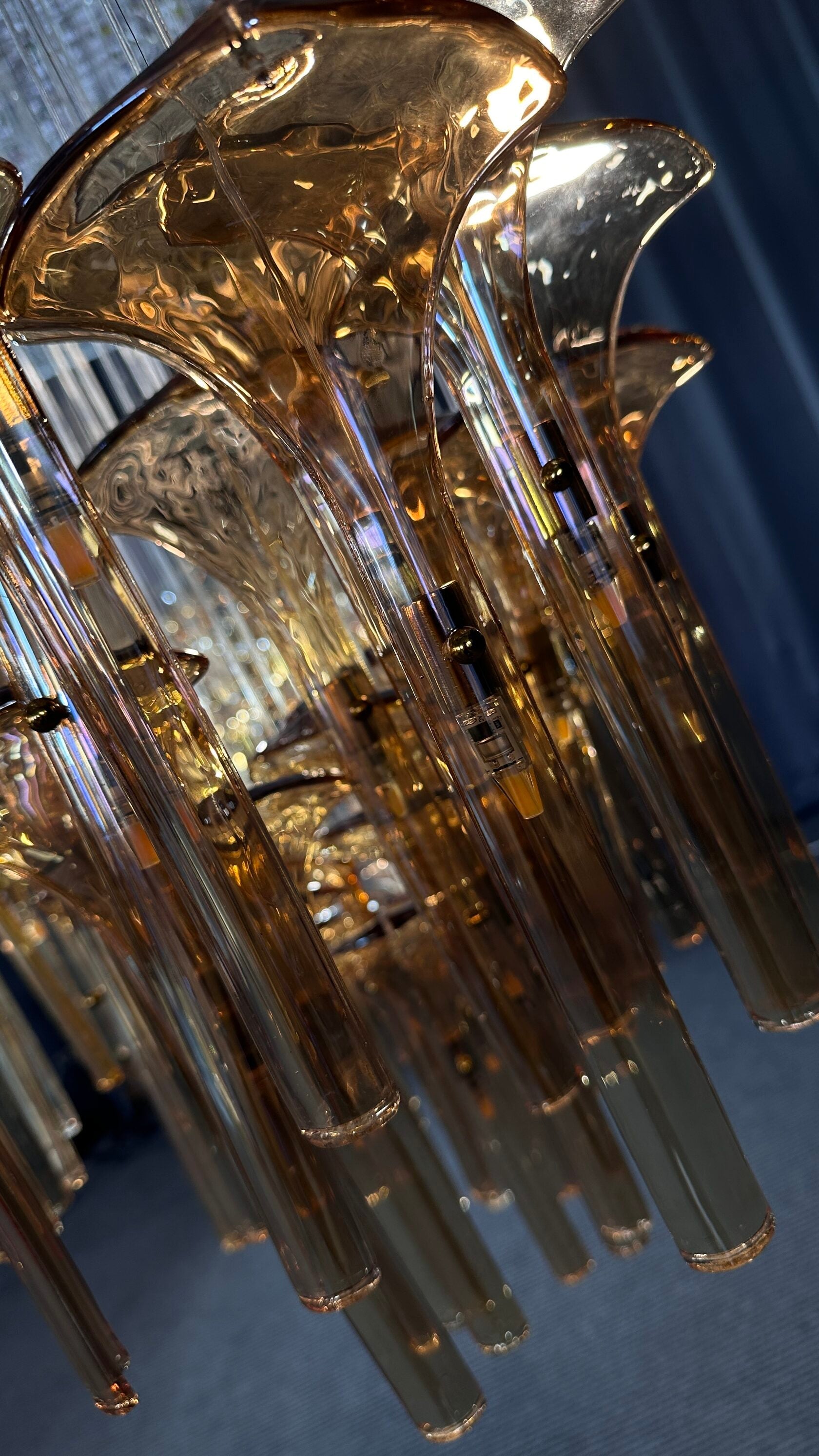 Crystal Calla Reed Chandelier