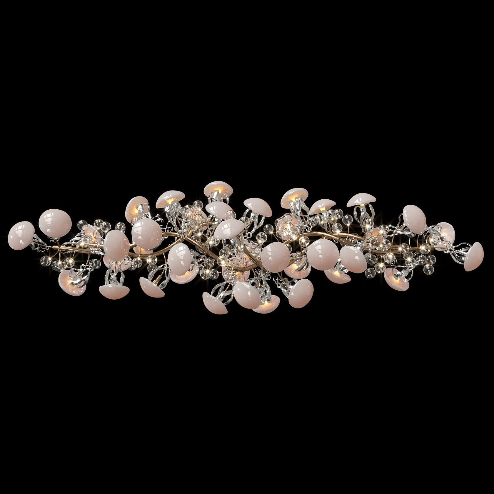 Blush Jelly Vine Chandelier