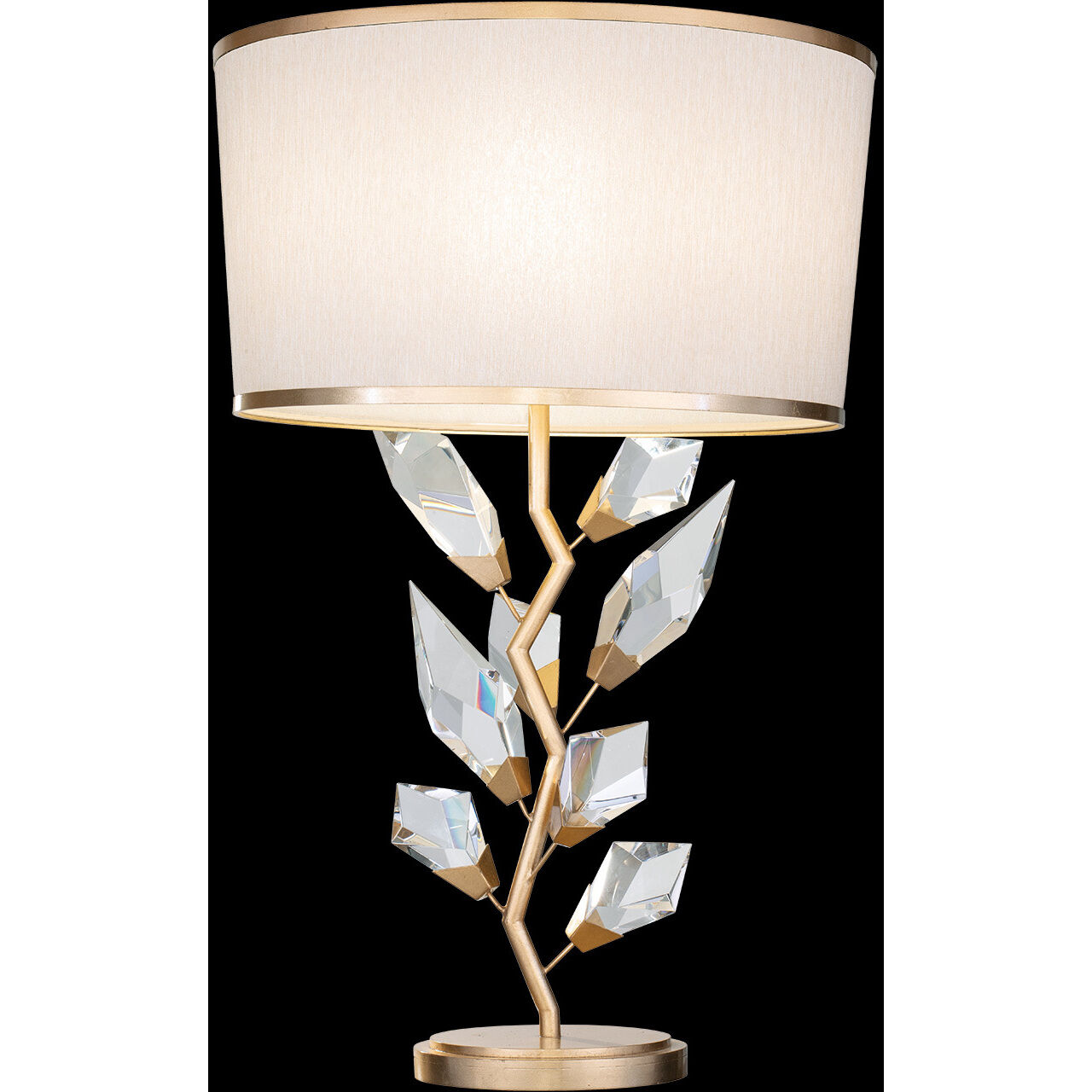 Foret 30 inch 100 watt Gold Table Lamp Portable Light by Bling Lighting Studio