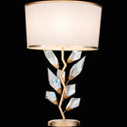 Foret 30 inch 100 watt Gold Table Lamp Portable Light by Bling Lighting Studio