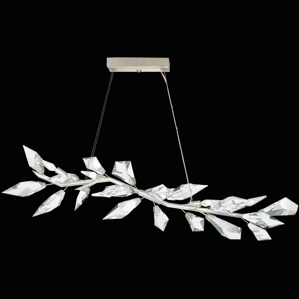 Foret 6 Light 11 inch Silver Pendant Ceiling Light by Bling Lighting Studio