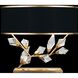 Foret 21.5 inch 100 watt Gold Table Lamp Portable Light by Bling Lighting Studio