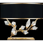 Foret 21.5 inch 100 watt Gold Table Lamp Portable Light by Bling Lighting Studio