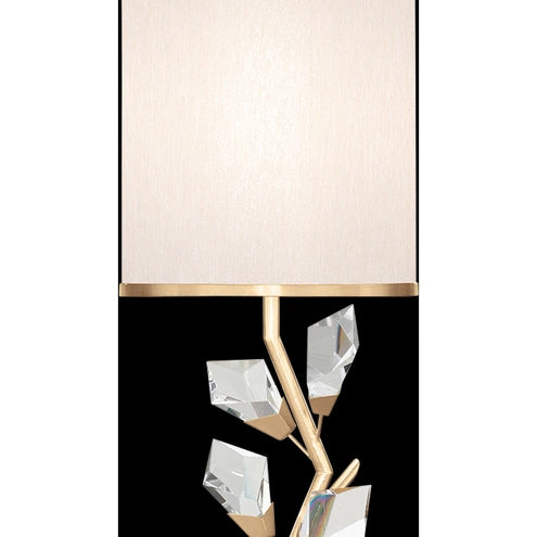 Foret 35.5 inch 100 watt Gold Console Lamp Portable Light by Bling Lighting Studio