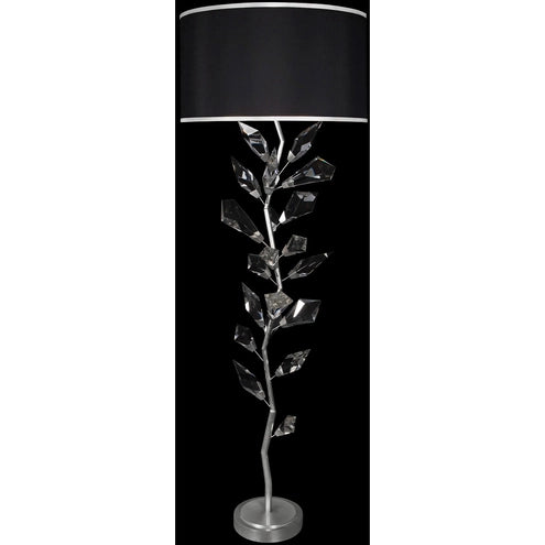 Foret 71 inch 60 watt Silver Floor Lamp Portable Light by Bling Lighting Studio