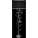 Foret 71 inch 60 watt Silver Floor Lamp Portable Light by Bling Lighting Studio