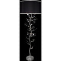 Foret 71 inch 60 watt Silver Floor Lamp Portable Light by Bling Lighting Studio