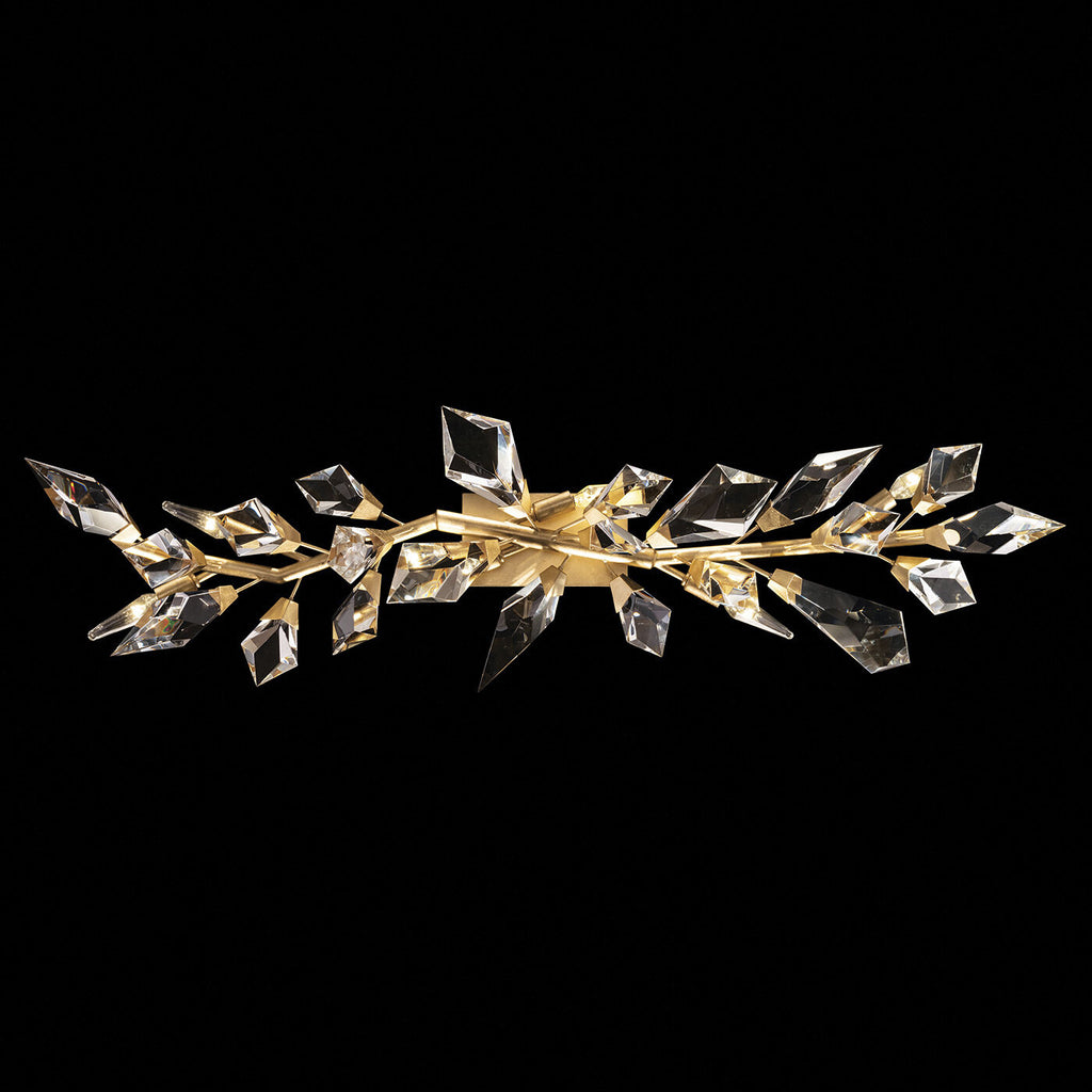 Foret 6 Light 48 inch Gold Bath Bar Wall Light by Bling Lighting Studio