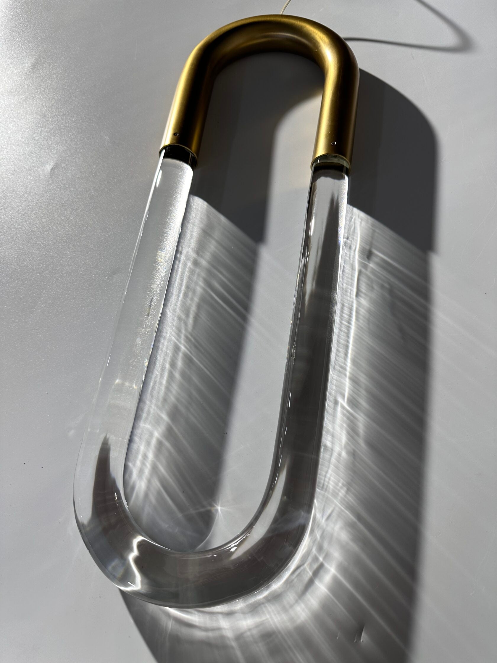 Glass Loop Waterfall Chandelier