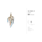 Willow Branching Crystal Chandelier by Bling Lighting Studio