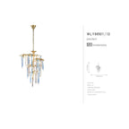 Willow Branching Crystal Chandelier by Bling Lighting Studio