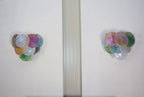 Murano Wall Lamp | 10 Multicolour Disc Glass | Set of 2