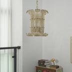 Brasher Small Chandelier Glass lighting by Bling Lighting Studio