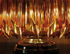 Murano Table Lamp | 24 Yellow Prism Glass | Set of 2