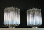 Murano Table Lamp | 24 Clear Prism Glass | Set of 2