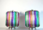 Murano Table Lamp | 24 Multicolour Prism Glass | Set of 2
