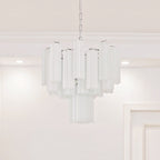 Aveline Glass Chandelier Glass lighting by Bling Lighting Studio