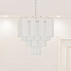 Aveline Glass Chandelier Glass lighting by Bling Lighting Studio