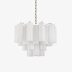 Aveline Glass Chandelier Glass lighting by Bling Lighting Studio