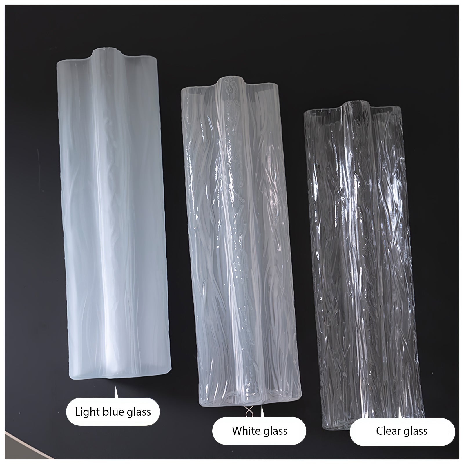 Aveline Glass Chandelier Glass lighting by Bling Lighting Studio
