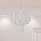 Aveline Glass Chandelier Glass lighting by Bling Lighting Studio