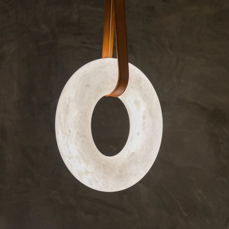 Glacera Alabaster Lorry Oslo Art Chandelier 8 Size by Bling Lighting Studio