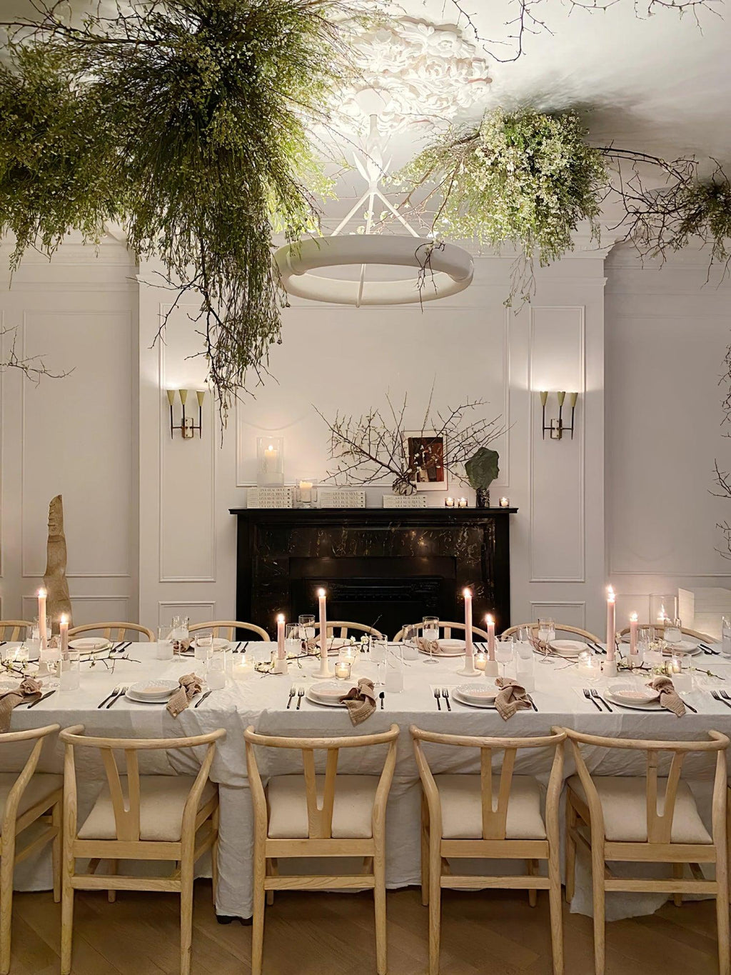 Tinsley Plaster Chandelier product image