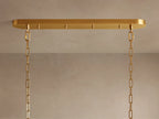 Luxury Amor Ghiaccio Glass Oval Chandelier 54"W/65"W product image