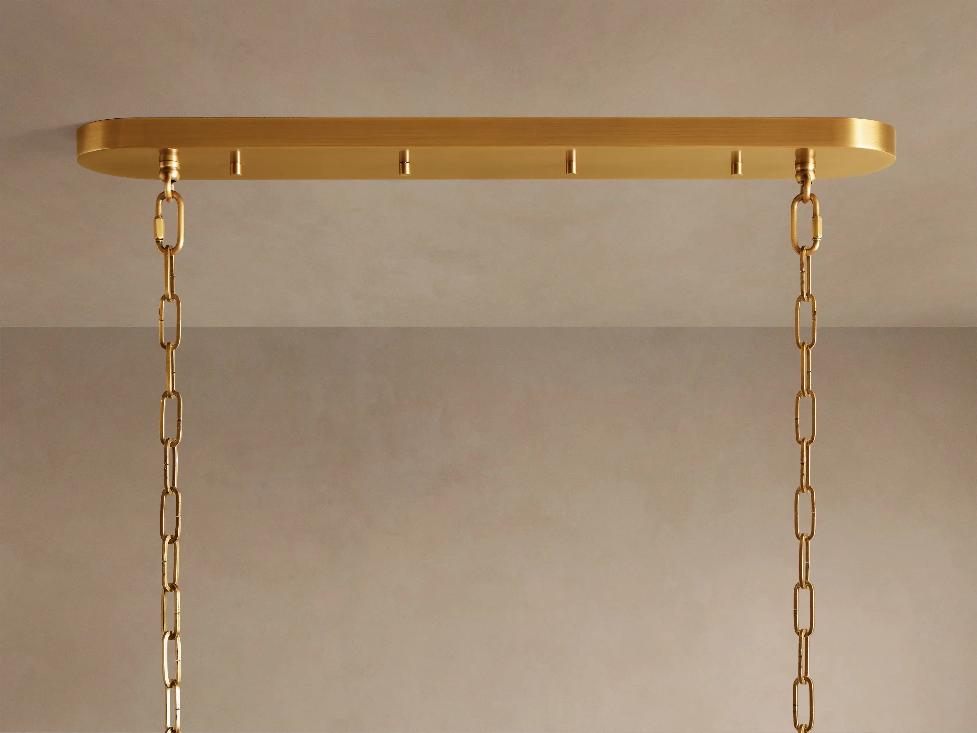 Luxury Amor Ghiaccio Glass Oval Chandelier 54"W/65"W product image