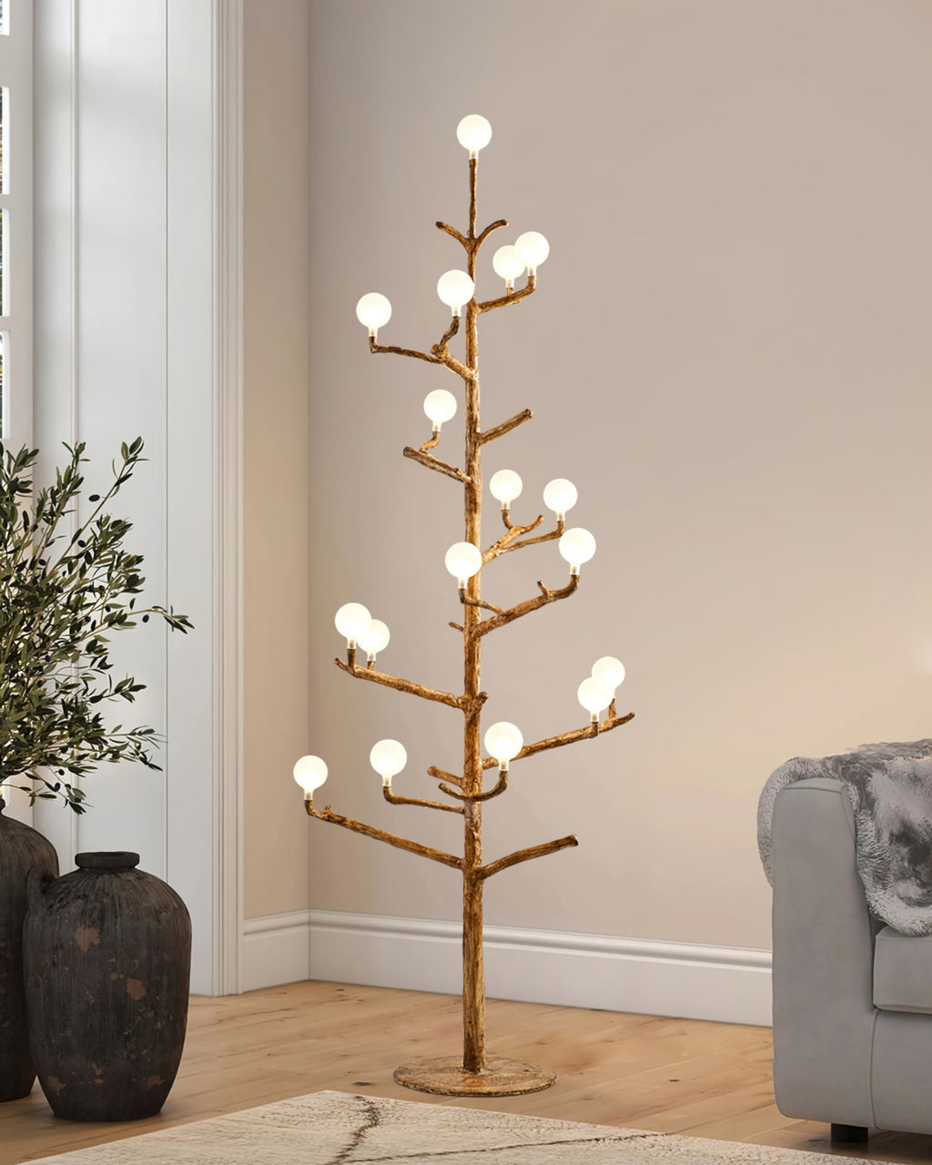 Antler Branch Floor Lamp