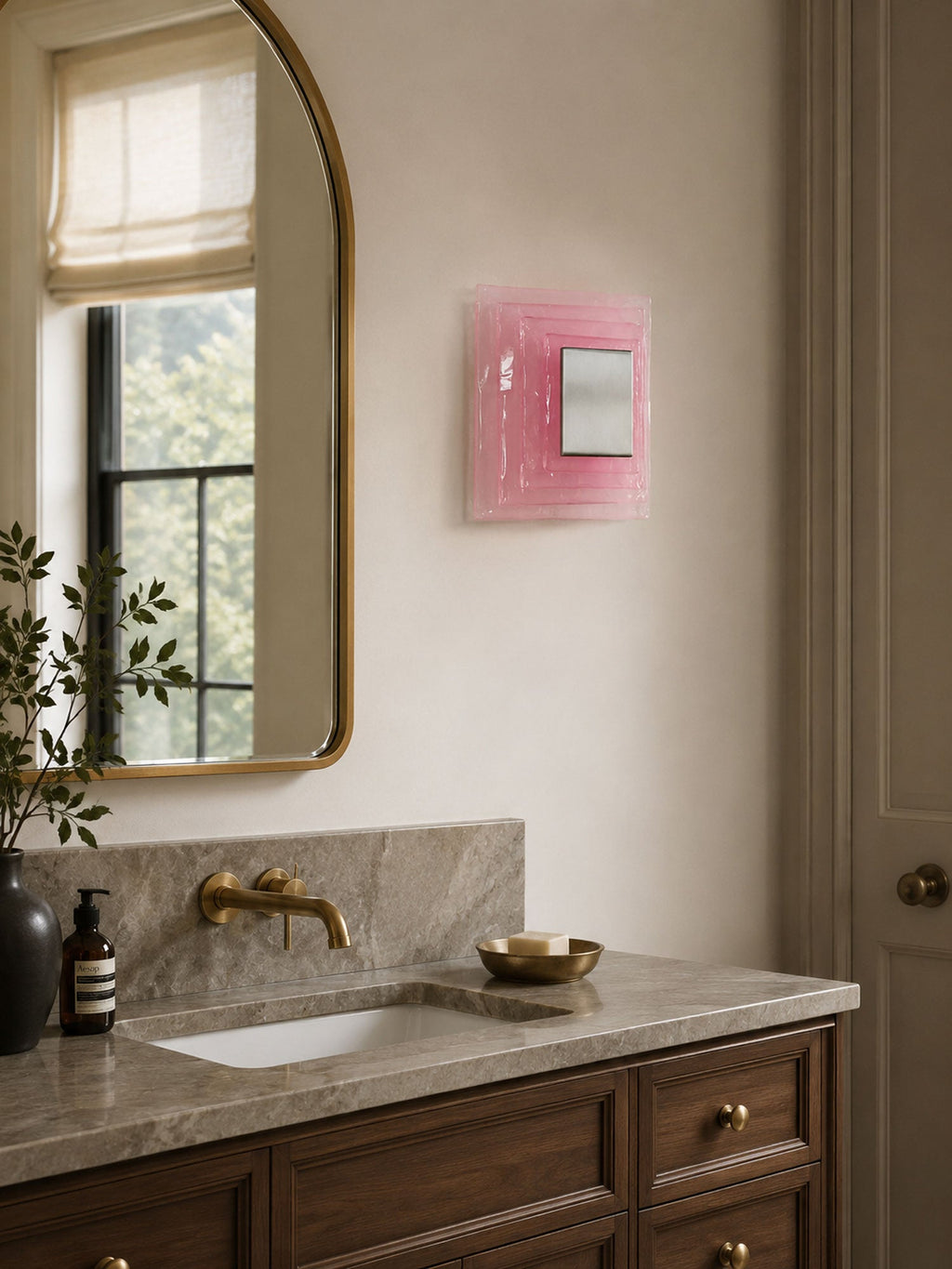 Aqua Cascade Sconce Glass lighting by Bling Lighting Studio