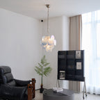 Aqua Blue Glass Chandelier Glass lighting by Bling Lighting Studio