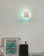Aqua Cascade Sconce Glass lighting by Bling Lighting Studio