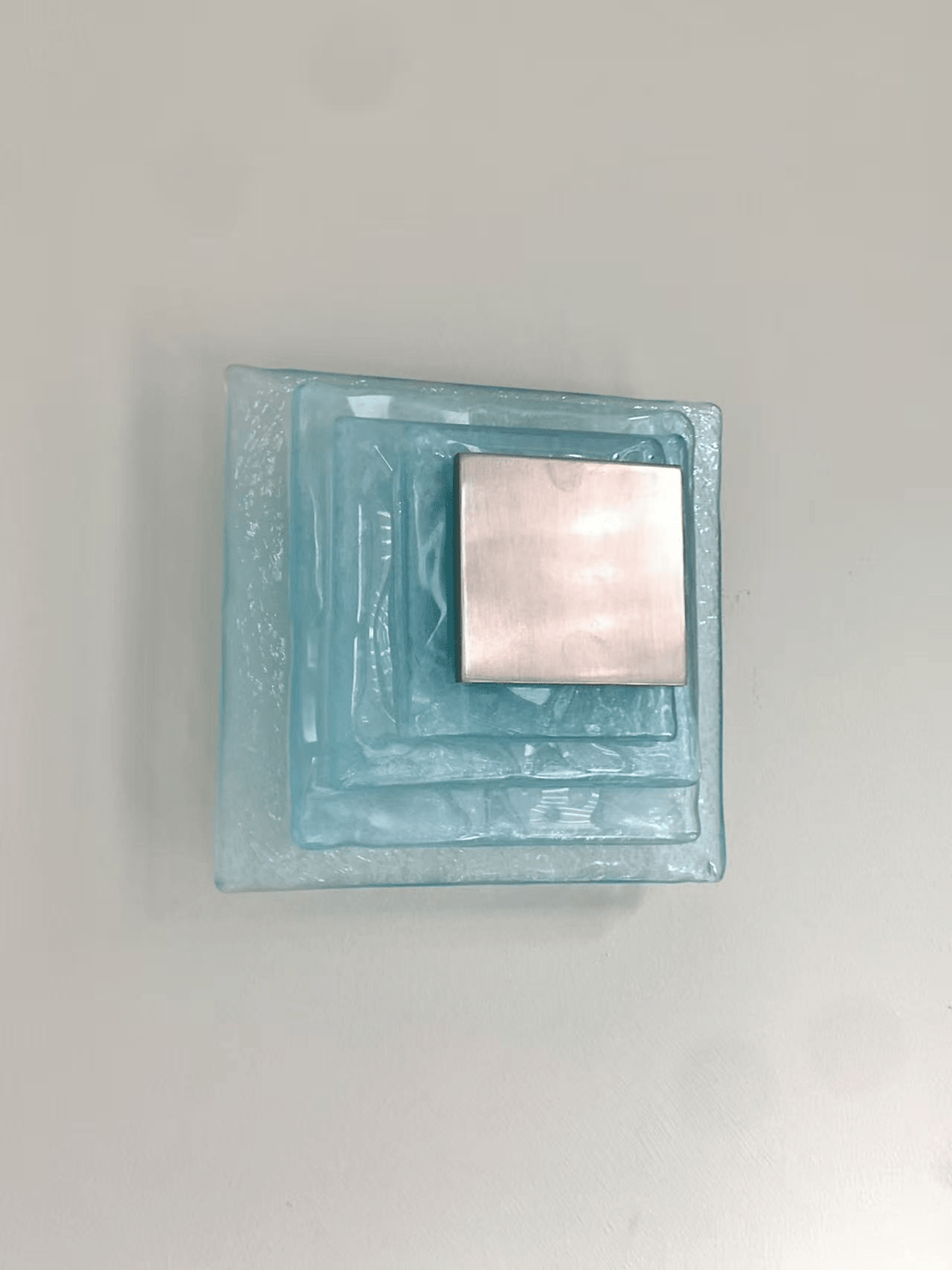 Aqua Cascade Sconce Glass lighting by Bling Lighting Studio