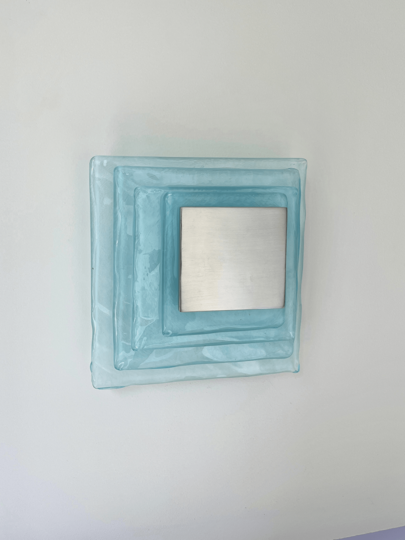 Aqua Cascade Sconce Glass lighting by Bling Lighting Studio