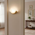 Art Deco Scallop Wall Light Glass lighting by Bling Lighting Studio