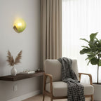Art Deco Scallop Wall Light Glass lighting by Bling Lighting Studio