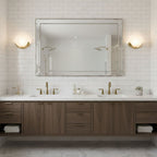 Art Deco Scallop Wall Light Glass lighting by Bling Lighting Studio