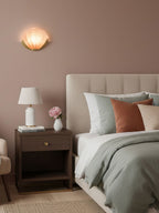 Art Deco Scallop Wall Light Glass lighting by Bling Lighting Studio