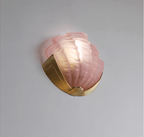 Art Deco Scallop Wall Light Glass lighting by Bling Lighting Studio