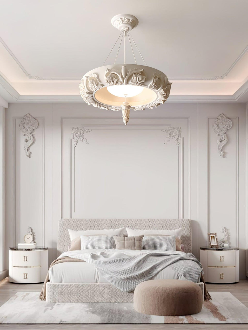 Premium Artistic Carved Chandelier product image