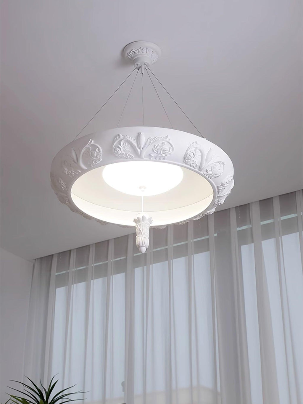 Premium Artistic Carved Chandelier product image
