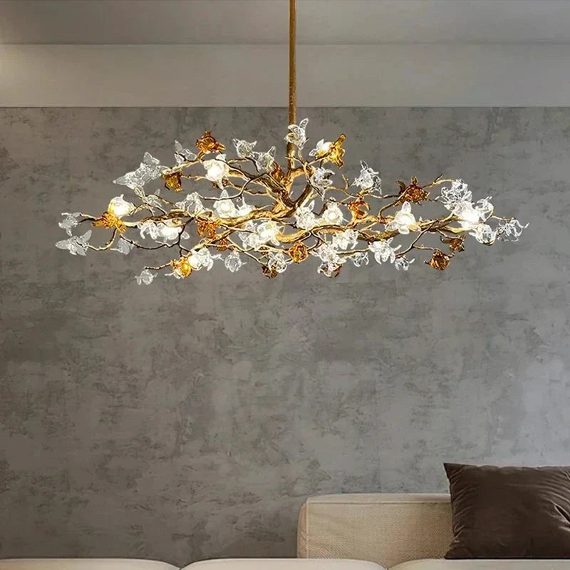 Sutober Sculptural Branch Chandelier by Bling Lighting Studio
