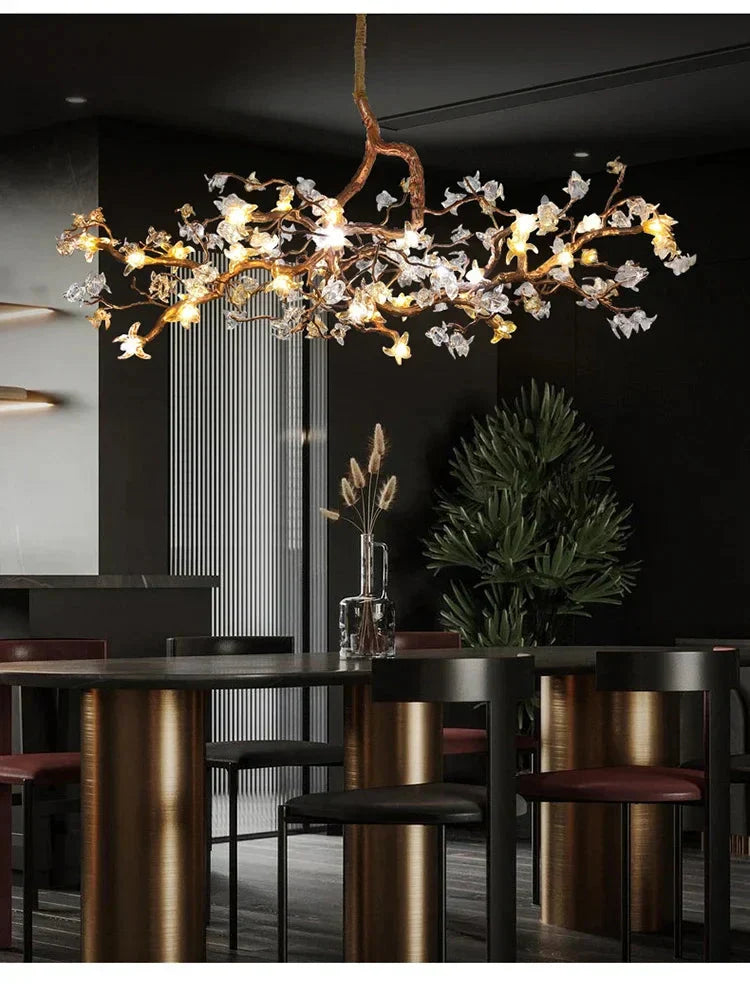 Sutober Sculptural Branch Chandelier by Bling Lighting Studio