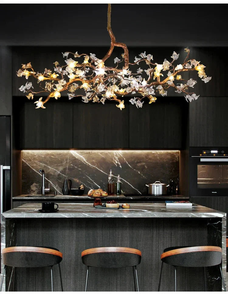 Sutober Sculptural Branch Chandelier by Bling Lighting Studio